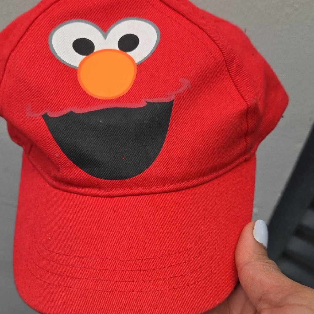 Red Elmo Cap Toddler Size